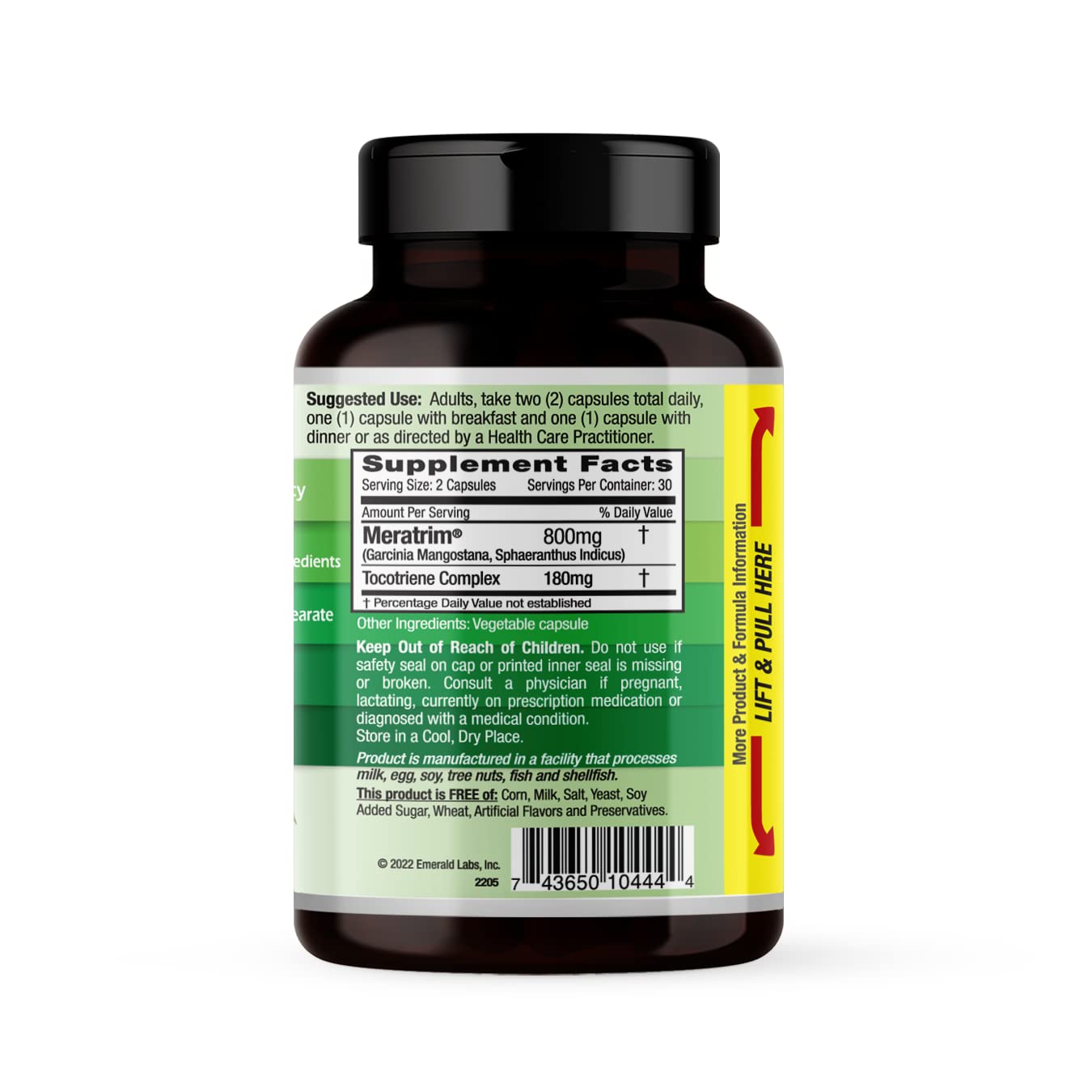 Emerald Labs Meratrim 800 mg - Daily Supplement for Weight Management Support Emerald LabsAu supplements