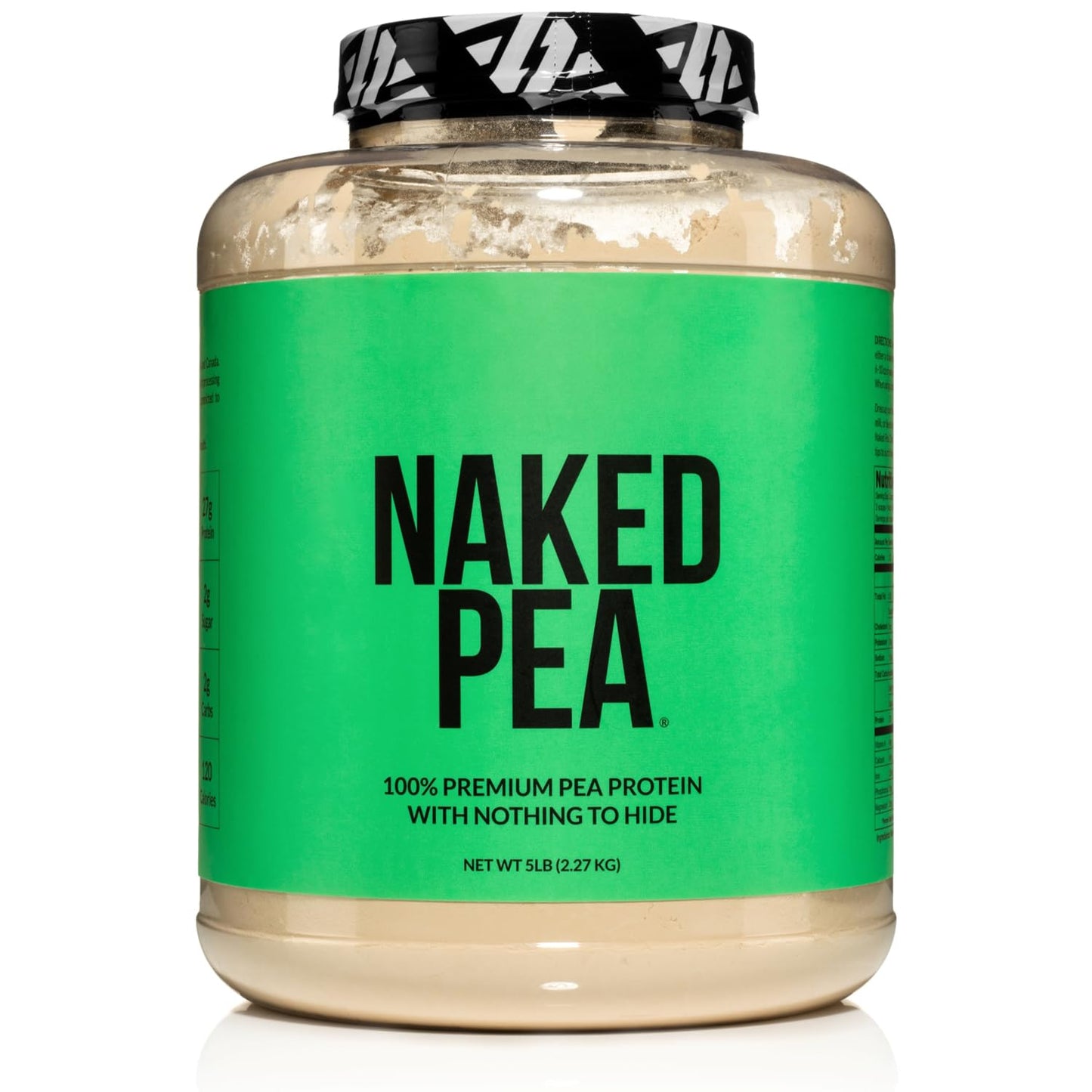 NAKED Pea - 5LB 100% Pea Protein Powder from North American Farms - Unflavored NAKEDUS supplements