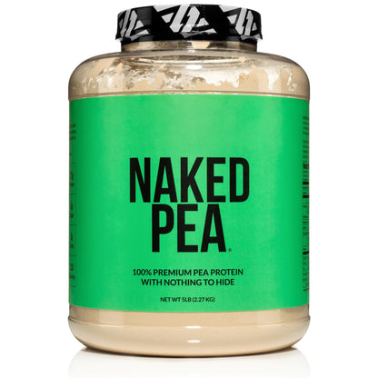 NAKED Pea - 5LB 100% Pea Protein Powder from North American Farms - Unflavored NAKEDUS supplements