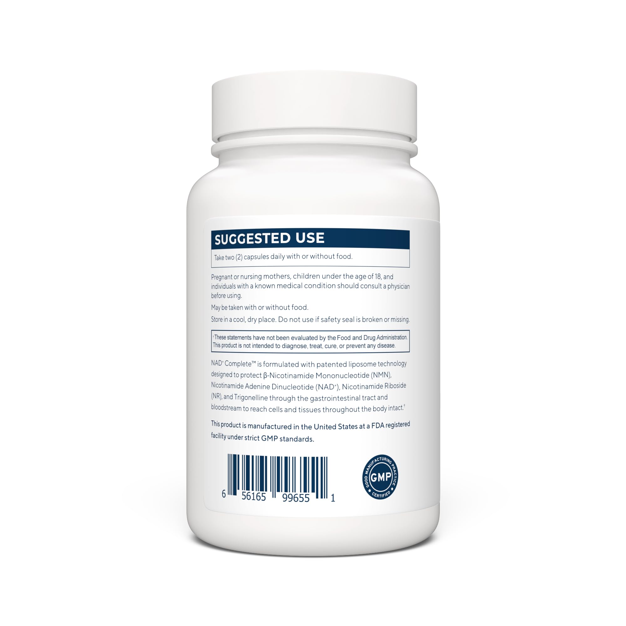 RENUE by SCIENCE NAD+ Complete | 120 Liposomal NAD Supplement Capsules with NMN, NR & Trigonelline - 210mg NMN & 160mg NAD per Serving | Bioavailable Formula for Increased Absorption | Made in the USA Renue By ScienceUS supplements