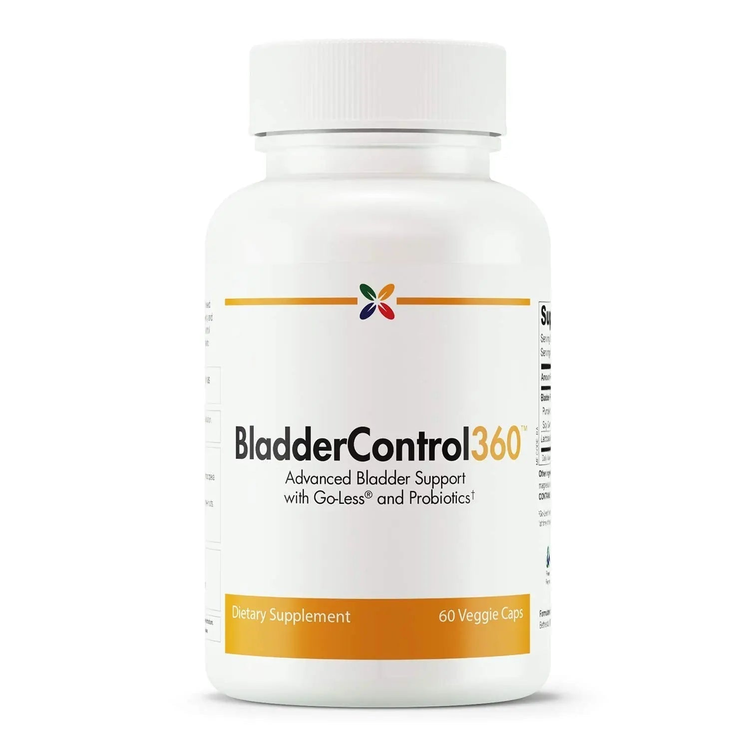 Stop Aging Now - BladderControl360 Formula - Bladder Control Support - Go-Less & Probiotics - Urinary Health Probiotic Supplement - Lactobacillus Rhamnosus, Pumpkin Seed & Soy Germ Extracts - 60 Vcaps Stop Aging NowAu supplements