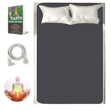 Grounding Mat, Grounding Mattress Cover Pad Grounding Mats Earth Connected Conductive Carbon AlfredxAu supplements