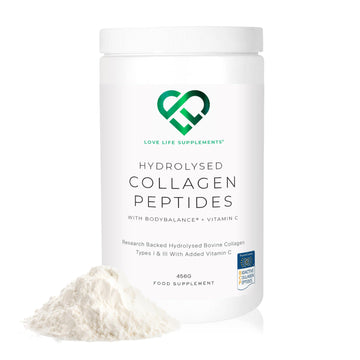 BODYBALANCE® Collagen Powder by LLS - Hydrolysed Bovine Collagen Peptides Types 1 & 3 with Vitamin C - Joint, Ligament LOVE LIFE SUPPLEMENTSAu supplements