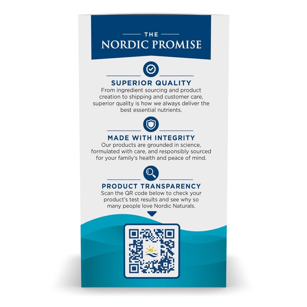 Nordic Naturals Omega-3, Lemon Flavor - 180 Soft Gels - 690 mg Omega-3 - Fish Oil - EPA & DHA - Immune Support, Brain & Heart Health, Optimal Wellness - Non-GMO - 90 Servings Nordic NaturalsAu supplements