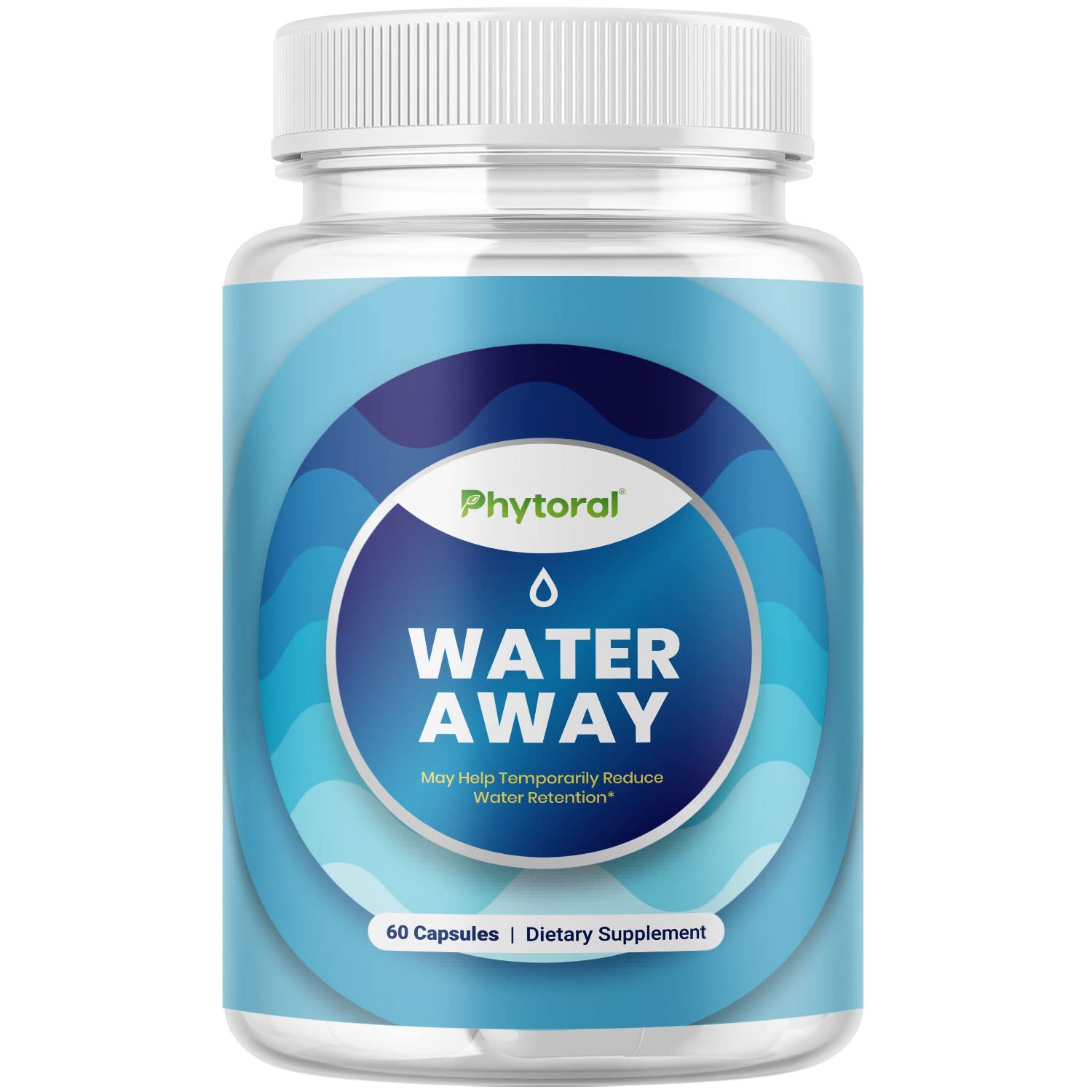 Diuretic Water Pills for Water Retention - Water Away Diuretic Pills for Bloating Relief TevareUS supplements
