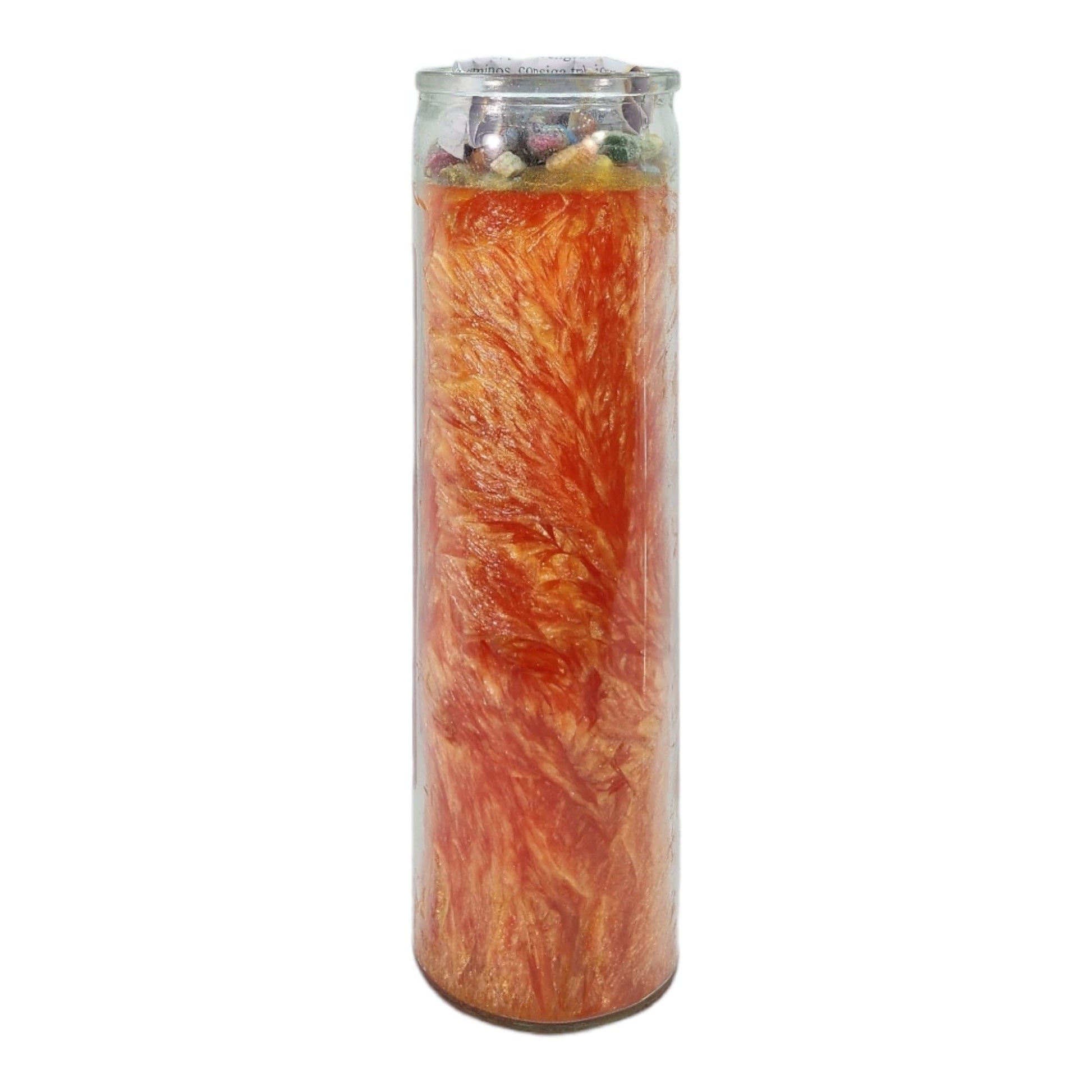 Ladder to Success-Palm Wax Spiritual Intention Spell Candle-[Orange] | Vela CASA ESOTERICA MAGICK SPACEAu supplements
