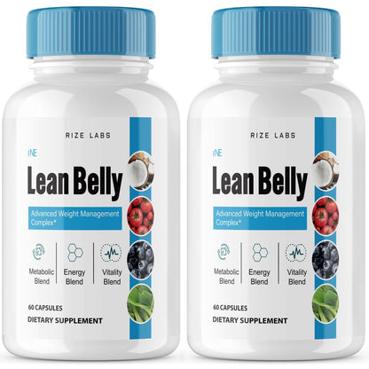 (2 Pack) Ikaria Lean Belly Juice Capsules for Weight Loss - IkariaLeanBelly Advanced rize labsUS supplements