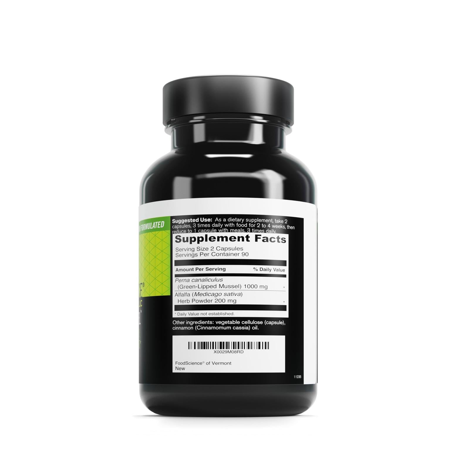 DAVINCI FoodScience of Vermont Sea Mussel, Green-Lipped Mussel Joint Supplement Capsules, 180 Count DAVINCIAu supplements
