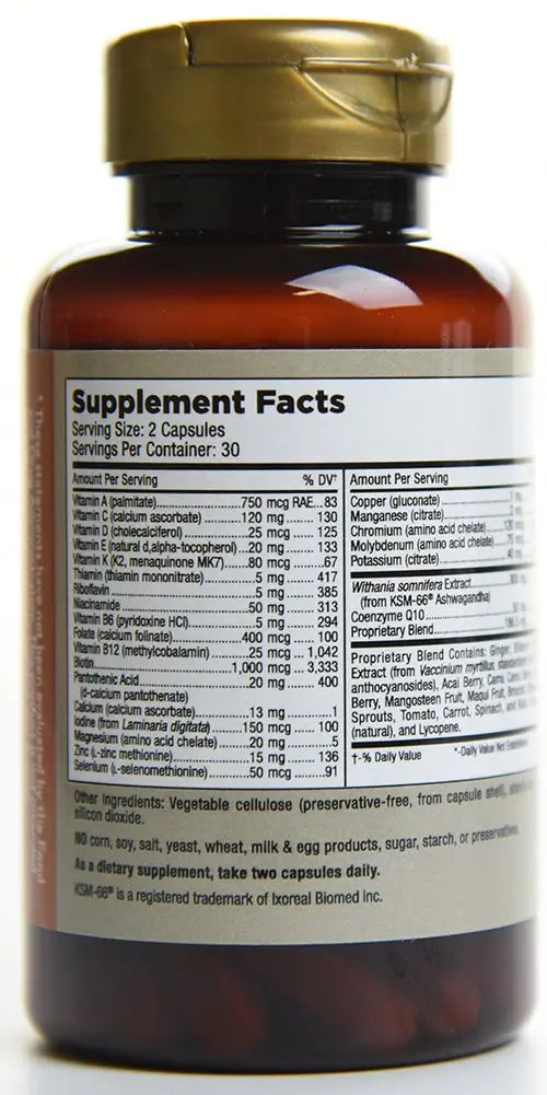 Mt. Angel Vitamins - Daily Womens Multivitamin - Adult Formula with Iron, Calcium, KSM-66 Ashwaganda, and a Potent Proprietary Herbal Blend Mt. Angel VitaminsAu supplements