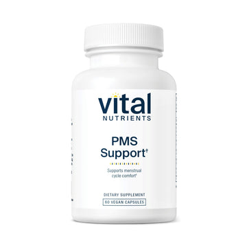Vital Nutrients PMS Support - Vitex Berry & Passionflower Extract for Premenstrual Support & Hormone Balance* - Vitamin B6 PMS Supplements - Gluten, Dairy, Soy Free - Non-GMO - 60 Capsules Vital NutrientsAu supplements
