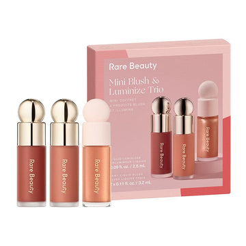 Rare Beauty Limited Edition Mini Blush & Luminize Trio - Beloved - Virtue - Enliven - New In Box Rare BeautyAu supplements