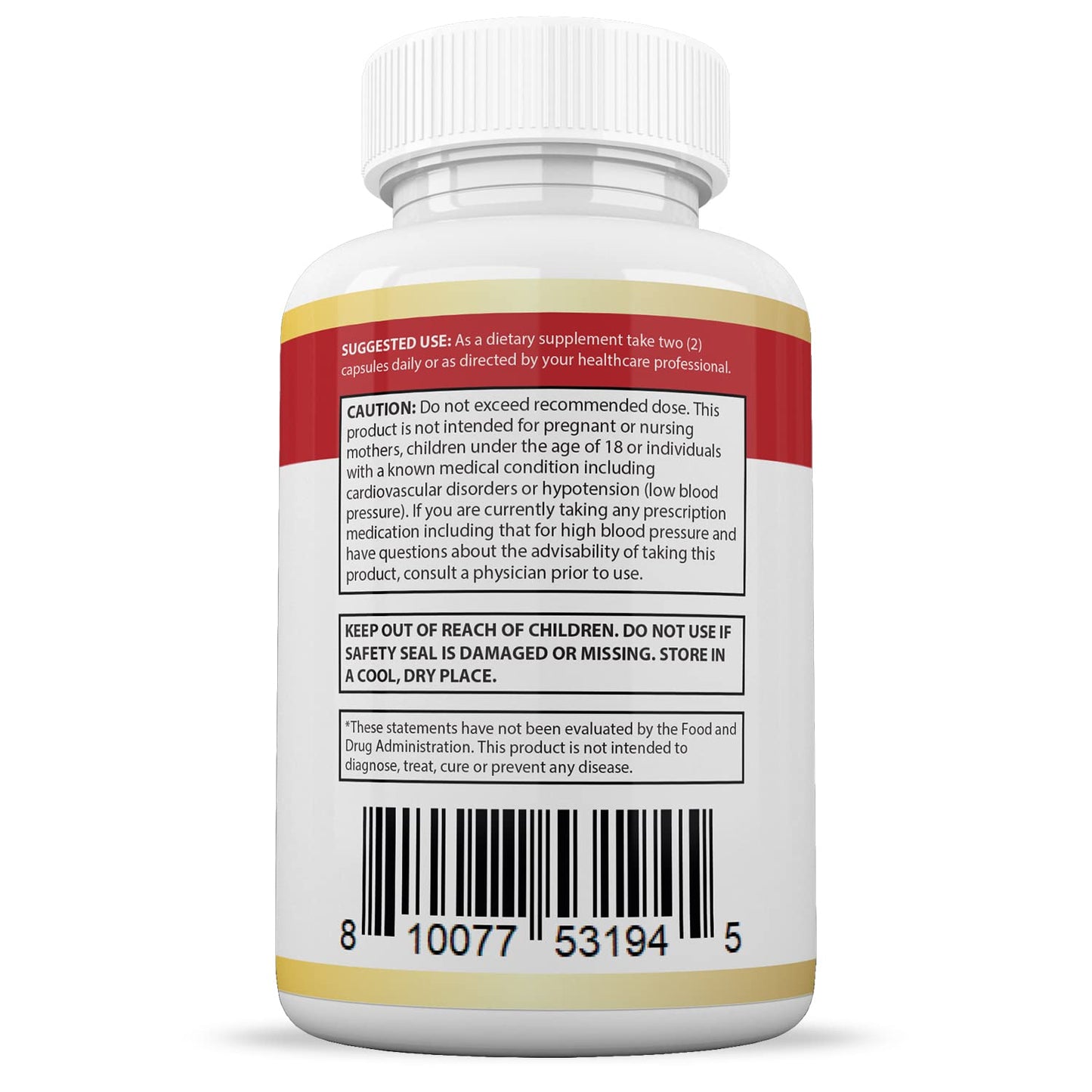 Justified Laboratories (3 Pack Blood Balance Max 1295MG Formula Supplement Pills Justified LaboratoriesUS supplements