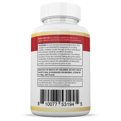 Justified Laboratories (3 Pack Blood Balance Max 1295MG Formula Supplement Pills Justified LaboratoriesUS supplements