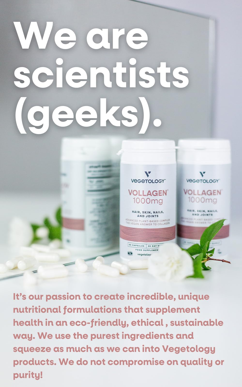 Vegetology Vollagen® Plant Based Complex – Plant Based Protein Alternative to Collagen VEGETOLOGYAu supplements
