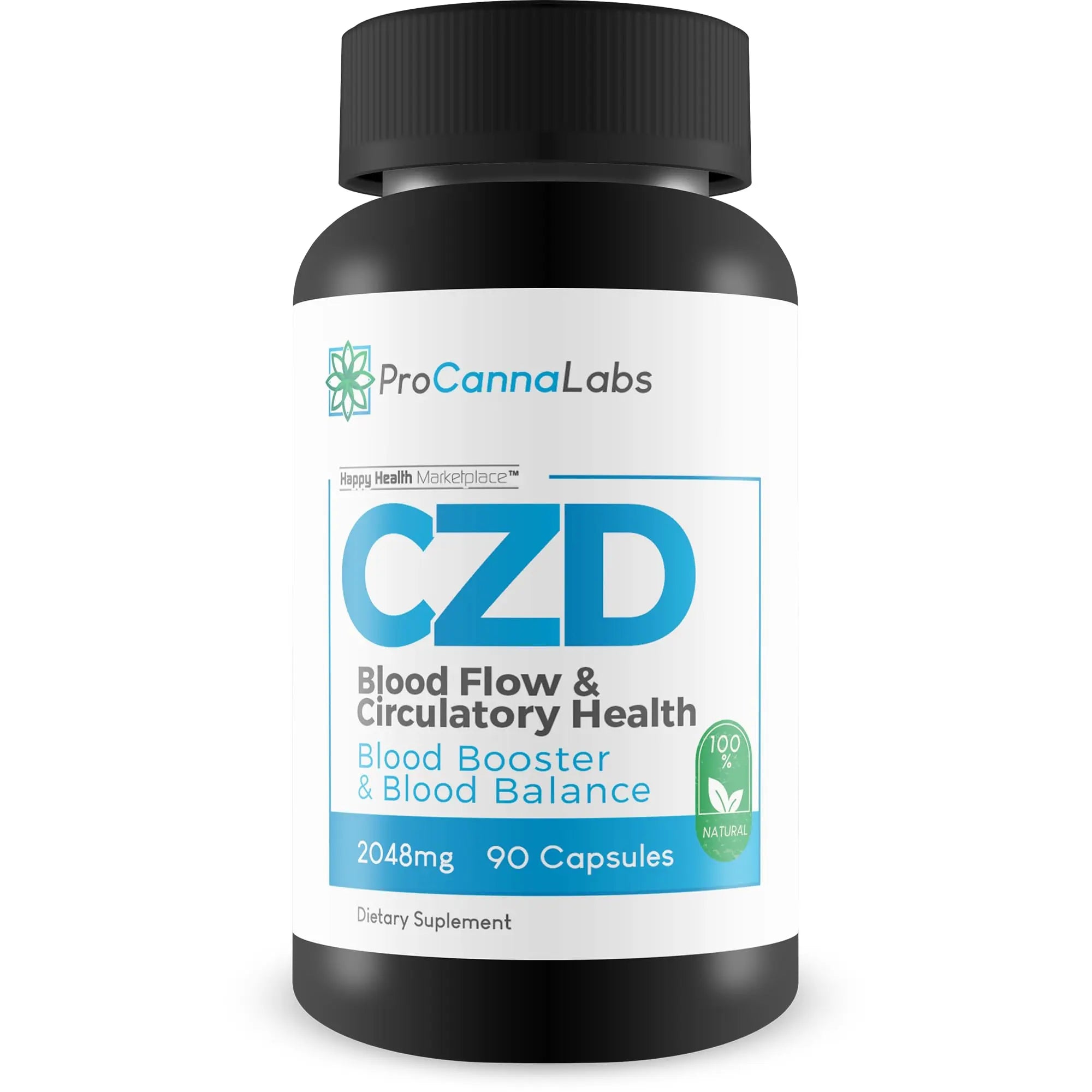 CDZ Supplement Vitamin C D and Zinc Plus Herbs - Our Best Vitamin C D Zinc Blood Booster for Blood Balance & Blood Flow - C Z D Blood Flow & Circulatory Health - Pro Canna Labs Gummies Capsules Happy Health MarketplaceAu supplements