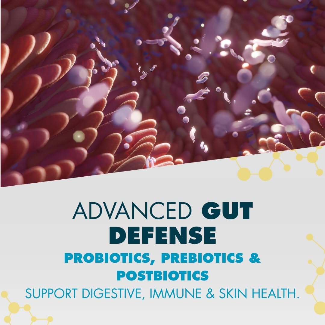 myPEAK PeakBiotic: The Ultimate Vegan Synbiotic with 50 Billion CFU Probiotics Prebiotics Postbiotics Modbiotics and Gut Lining to Enhance Digestion, Skin, and Mood with 2-Month Supply, 60 Capsules myPEAKAu supplements