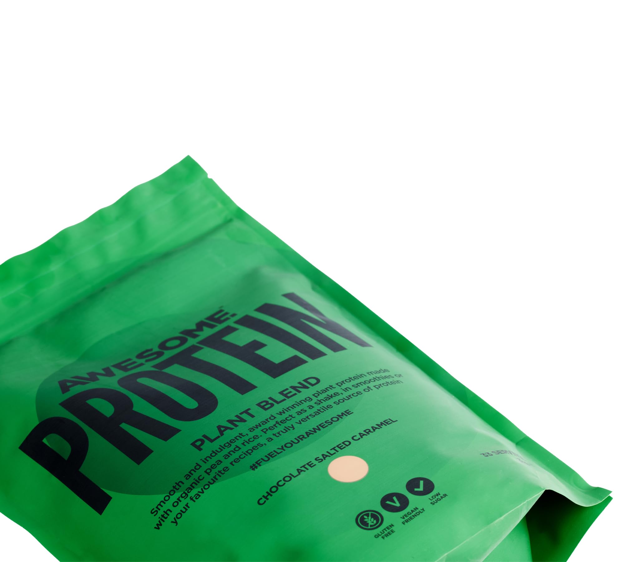 Chocolate Salted Caramel Awesome Protein Powder by Ben Coomber | 1kg Vegan Organic Flavoured Protein Ben CoomberAu supplements