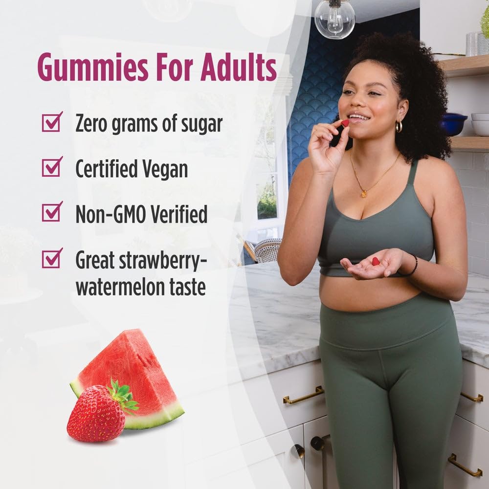 Nordic Naturals Vegan Probiotic Gummies Bundle - Zero Sugar Kids Probiotic Gummies - Strawberry Watermelon Flavor - 30 Gummies, Zero Sugar Probiotic Gummies - Strawberry Watermelon Flavor - 40 Gummies Nordic NaturalsAu supplements