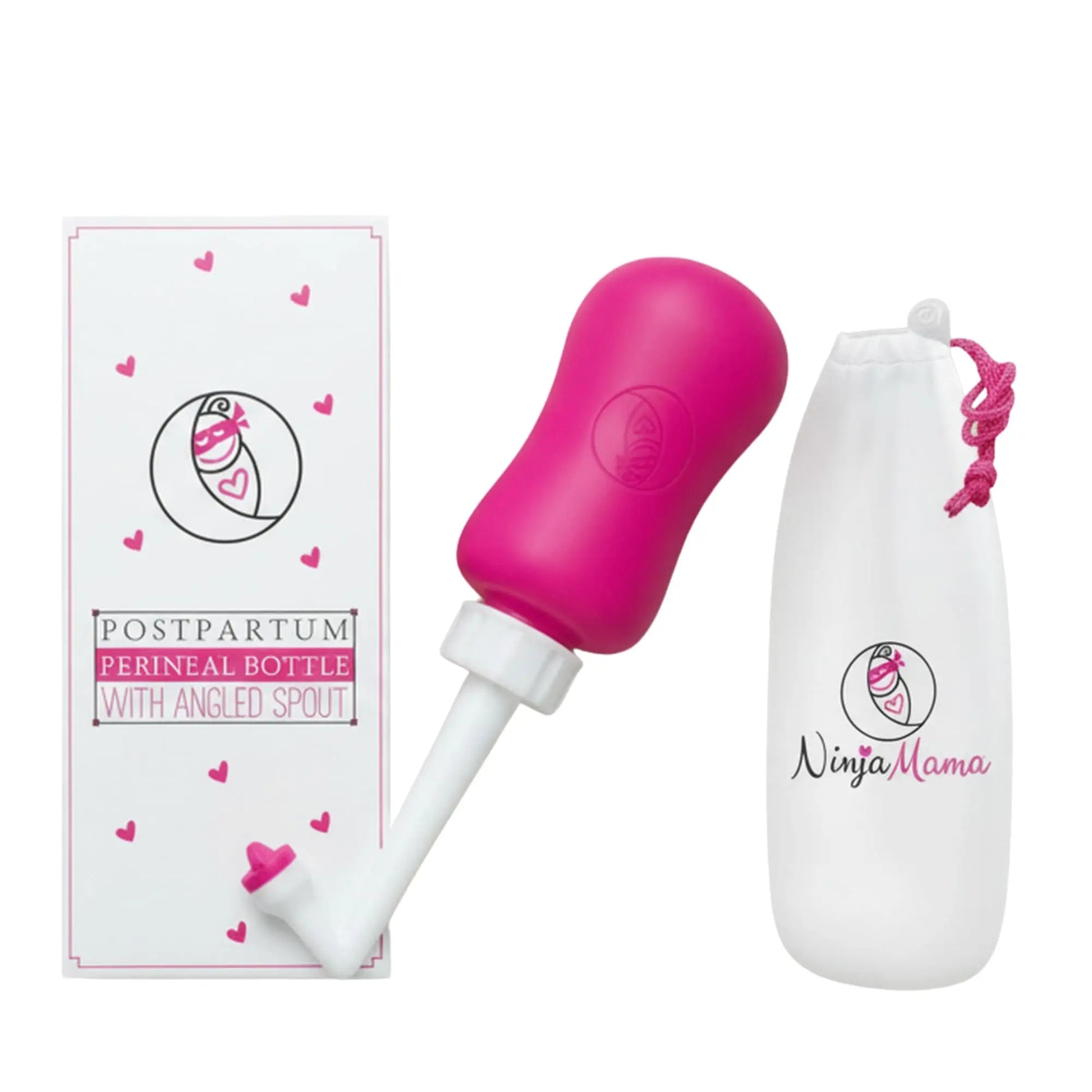 Ninja Mama Peri Bottle for Postpartum Care Post Partum Essentials for Pain Relief, Tears & Hemorrhoids After Birth Portable Perineal Bottle with Angled Spout Labor & Delivery Hospital Bag. (355ml) Ninja MamaAu supplements
