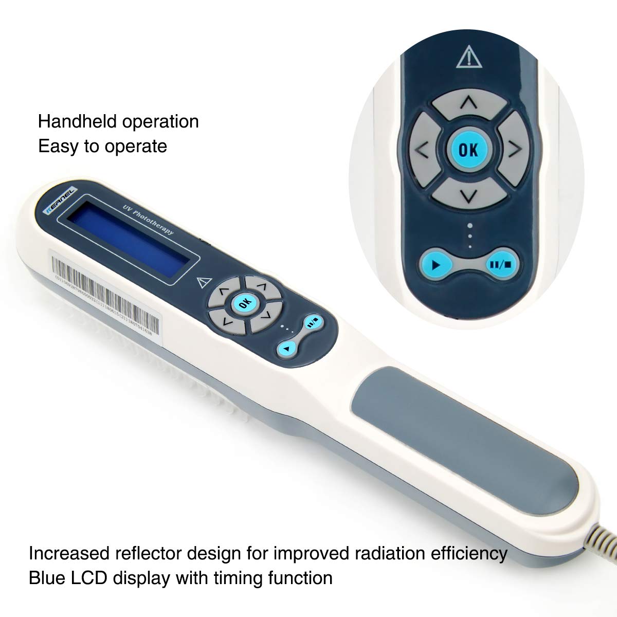 Hand Held UV Phototherapy Light Device for Home Use AUSPAAu supplements