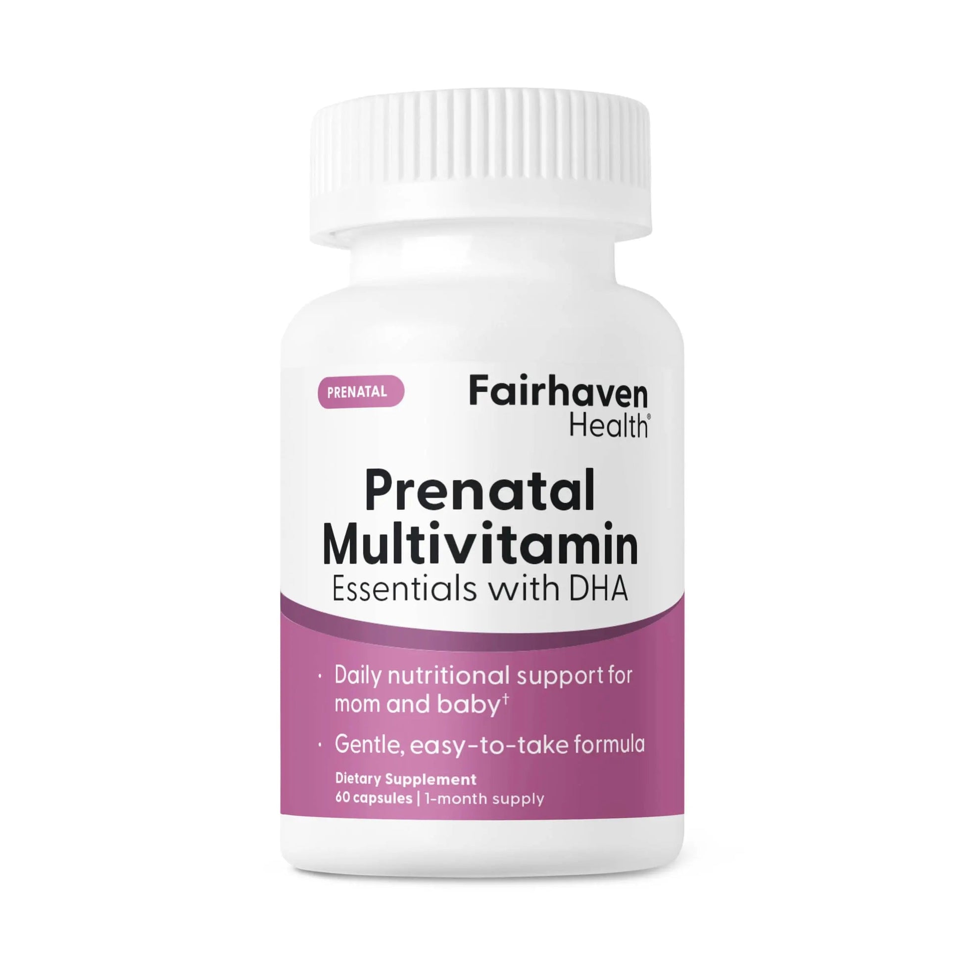 Fairhaven Health Prenatal Multivitamin Essentials with DHA | Prenatal Vitamins + DHA, Choline, Myo-Inositol | Fairhaven HealthAu supplements