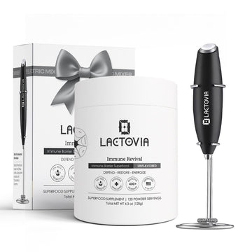 LACTOVIA Bovine Colostrum Powder | Grass-Fed Organic Colostrum Supplement | Gut & Immune Health Support | Raw, Unflavored | Keto, Gluten & Fat-Free | for Women & Men LACTOVIAAu supplements