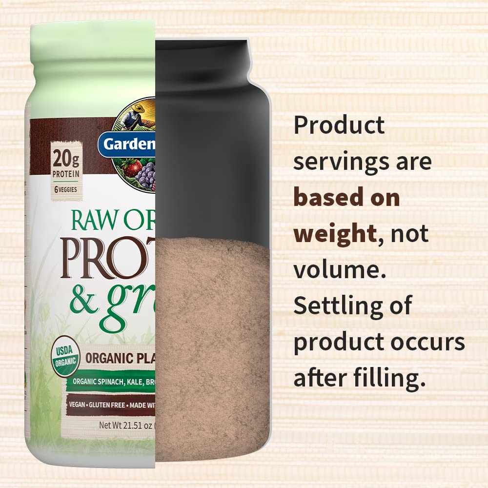 Garden Of Life, Powder Protein Greens Chocolate Organic, 22 Ounce Garden of LifeUS supplements