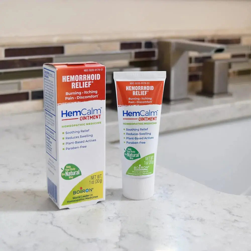 Boiron HemCalm Ointment for Hemorrhoid Relief of Pain, Itching, Swelling or Discomfort - 1 oz BoironAu supplements