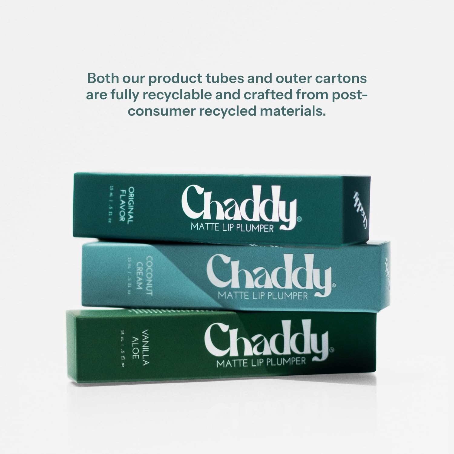 Chaddy Matte Lip Plumper - Hydrating Lip Plumper with Hyaluronic Acid | Plumping Lip, Natural Lip Care and Enhancer - 0.5 fl.oz (Original Flavor) ChaddyAu supplements
