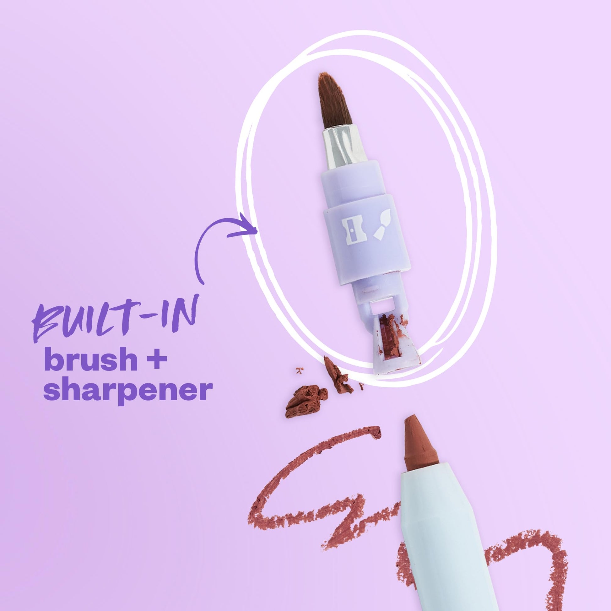 Kosas Hotliner Retractable Lip Liner Pencil with Built-In Brush & Sharpener - Easy Contouring, Hydrating, Long-Lasting- Pigmented Creamy Texture for Plumping Lips - Hyaluronic Acid & Konjac - Infinite KosasAu supplements