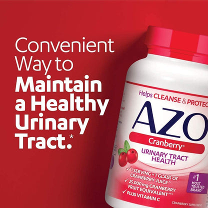 AZO Dual Protection | Urinary + Vaginal Support* | Prebiotic Plus Clinically Proven Women AZOUS supplements