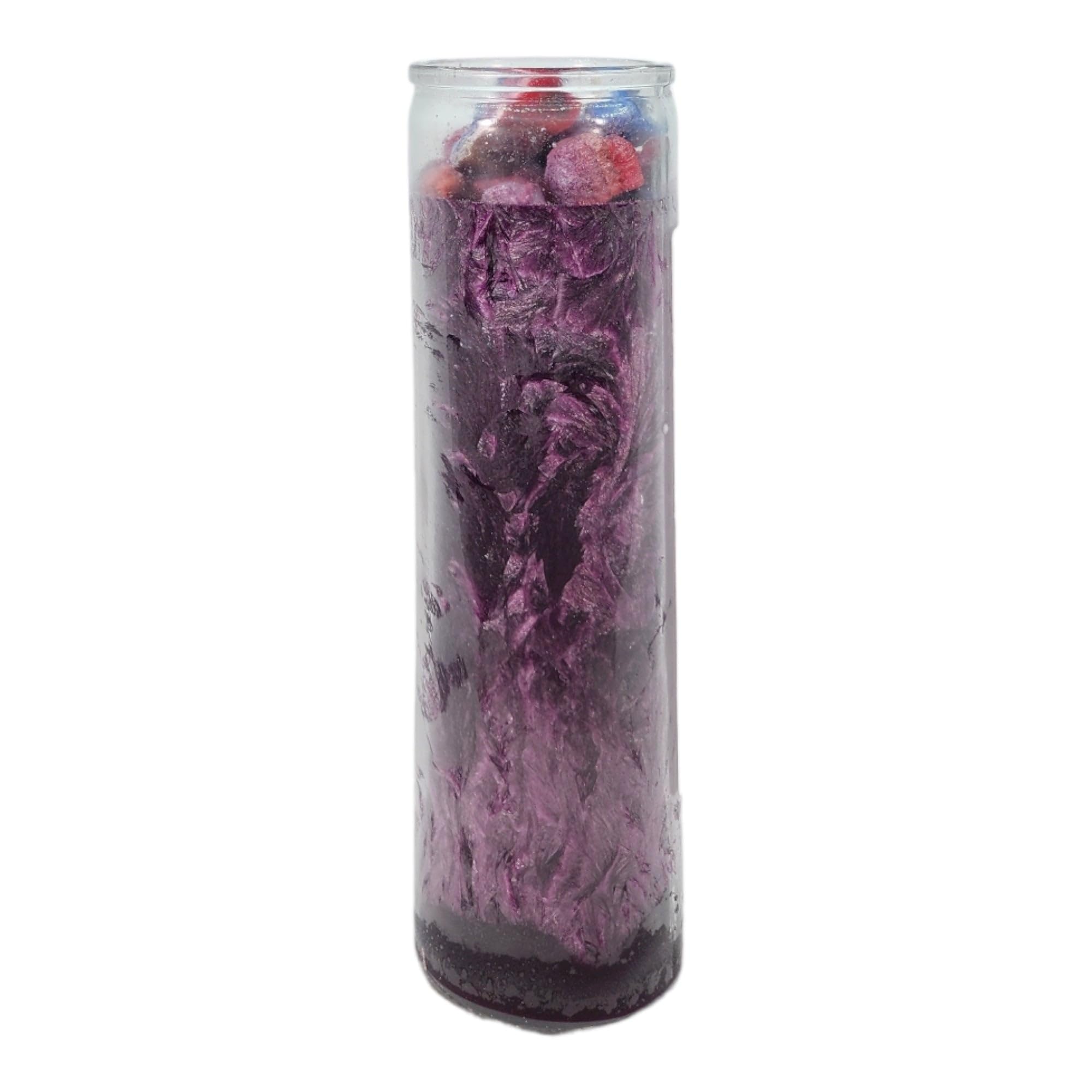 Despair-Palm Wax Spiritual Intention Spell Candle-[Purple] | Vela CASA ESOTERICA PERFUMADA MAGICK SPACEAu supplements