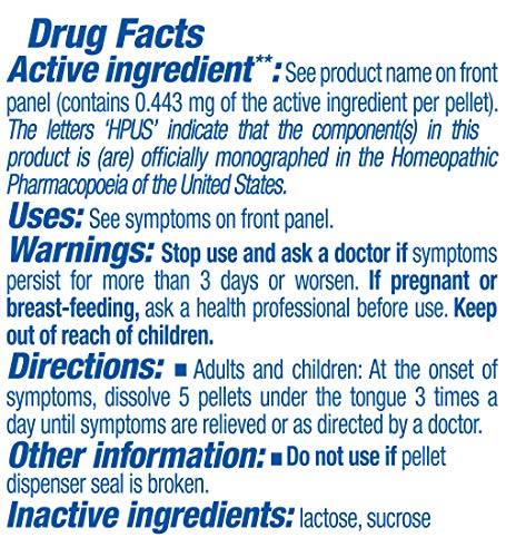 Boiron Lycopodium Clavatum 200CK, 80 Pellets, Homeopathic Medicine for Bloating and Gas BoironAu supplements