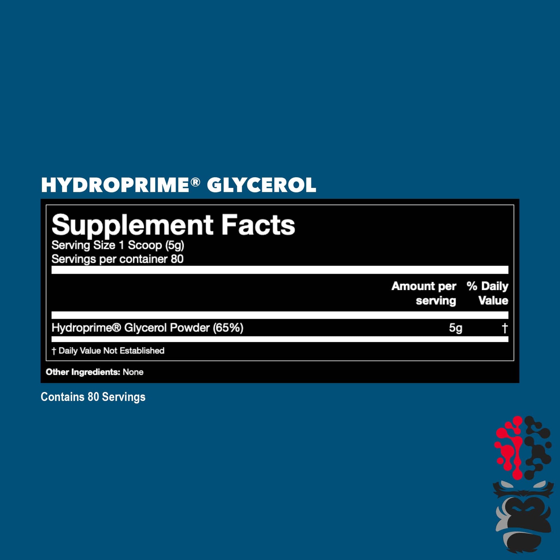 Gorilla Mind Hydroprime Glycerol Pre-Workout - Hydrating Pre-Workout Formula for Intense Gorilla MindAu supplements