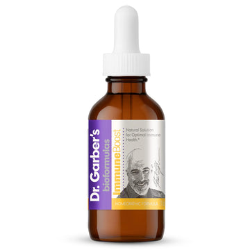 Dr. Garber's Natural Solutions Immune Boost Health Oral Drops - Gemmotherapy Liquid Supplement to Strengthen Immunity, Support Immune System, Increase Resistance, & Contains Antioxidants - 60ml DR.GARBER'SAu supplements