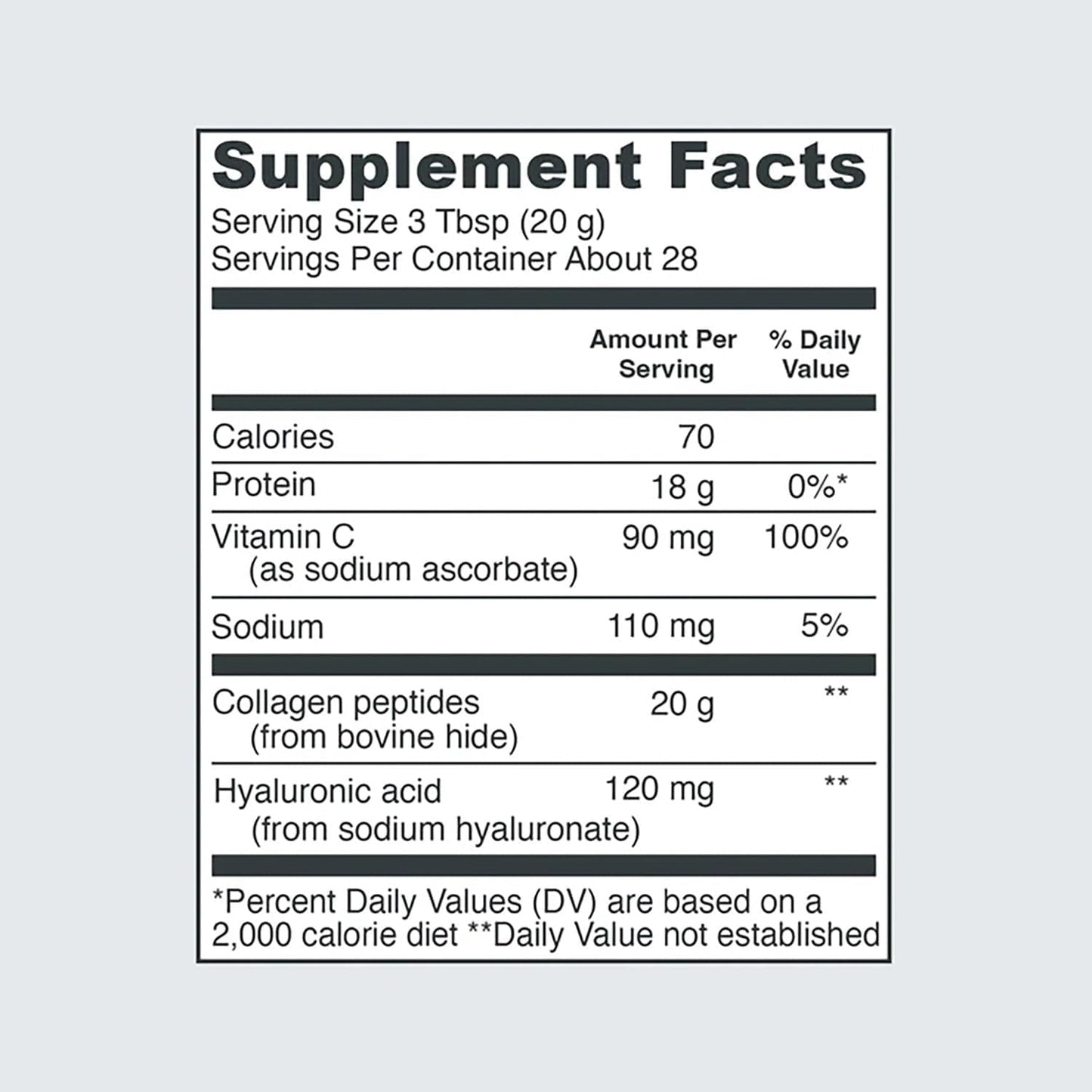 Vital Proteins Collagen Powder Supplement Hydrolyzed Peptides with Hyaluronic Acid Vital ProteinsUS supplements