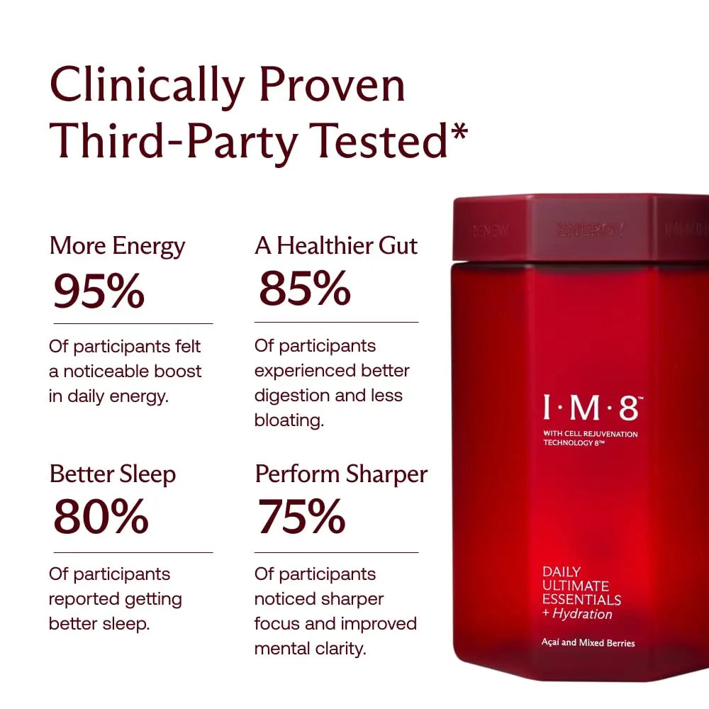 IM8 Daily Ultimate Essentials All-in-One Multivitamin Supplement (30 Servings, Starter Kit - Scoop + Tumbler Included) IM8Au supplements