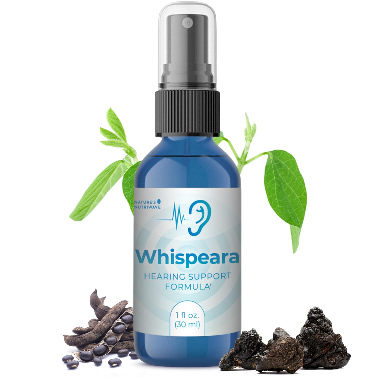 Nature’s NutriWave Whispeara – Plant-Based Spray with GABA, Amino Acids & Botanicals for Overall Wellness – Non-Habit Forming, Non-GMO, Made in USA– 30 Servings, 1 Month Supply Nature’s NutriWaveAu supplements