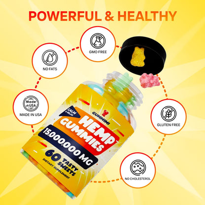 Hеmp Gummies – 15,000,000 – High Potency Comforting Hеmp Oil – Ease Worries GummiMiUS supplements