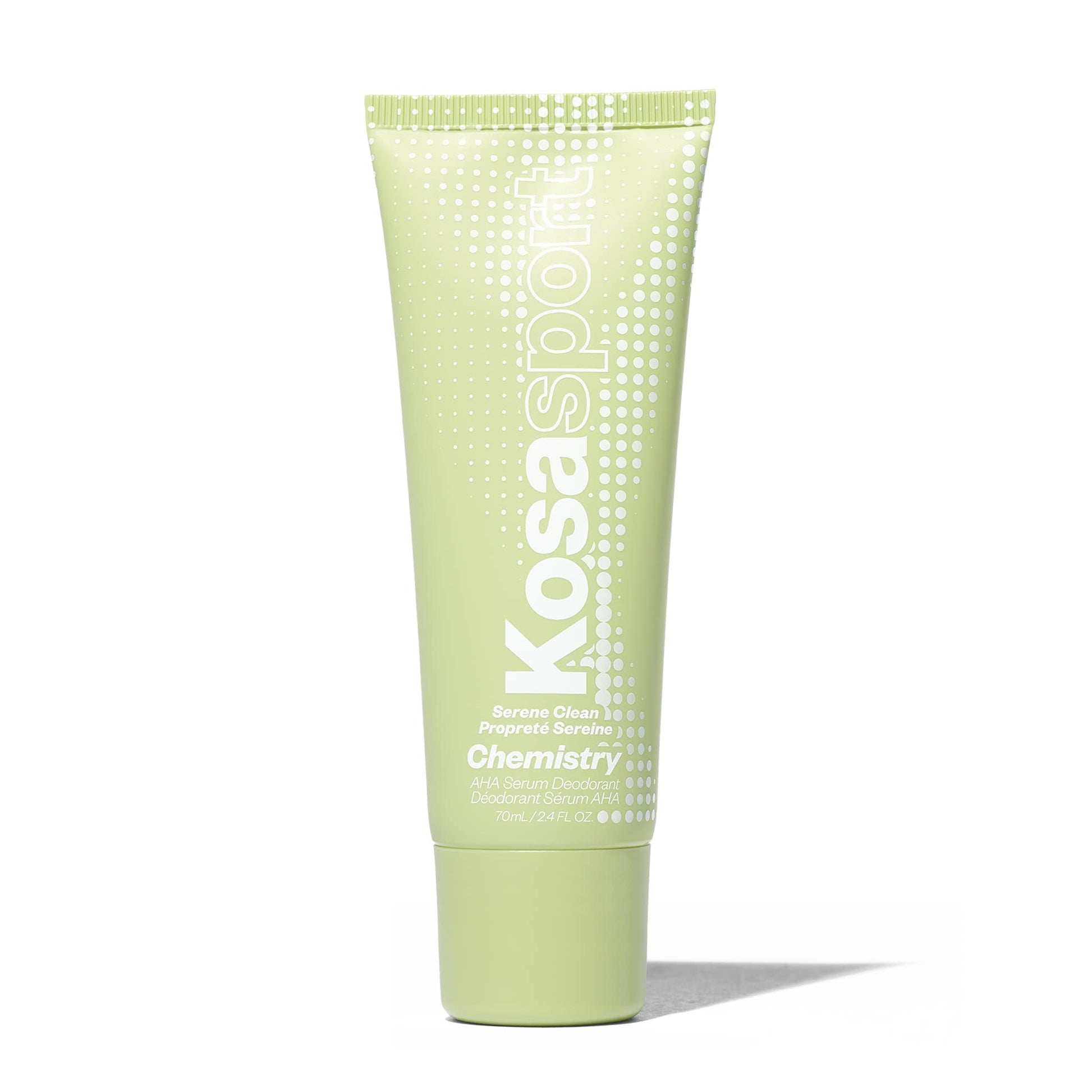 Kosas Chemistry Deodorant - Aluminium and Baking Soda Free + BO-Fighting AHA Serum that Exfoliates, Softens, and Nourishes the Skin, (Serene Clean) KosasAu supplements