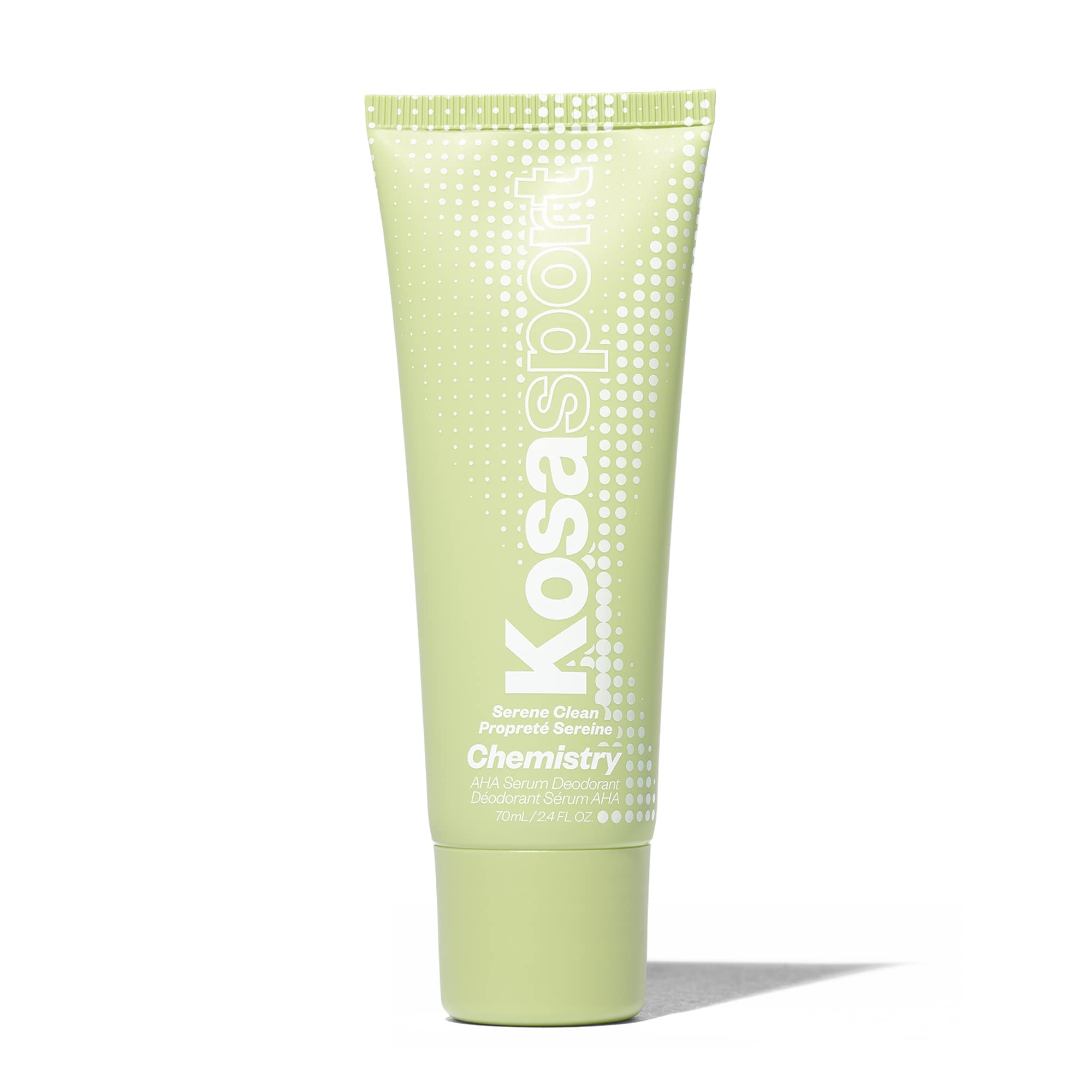 Kosas Chemistry Deodorant - Aluminium and Baking Soda Free + BO-Fighting AHA Serum that Exfoliates, Softens, and Nourishes the Skin, (Serene Clean) KosasAu supplements