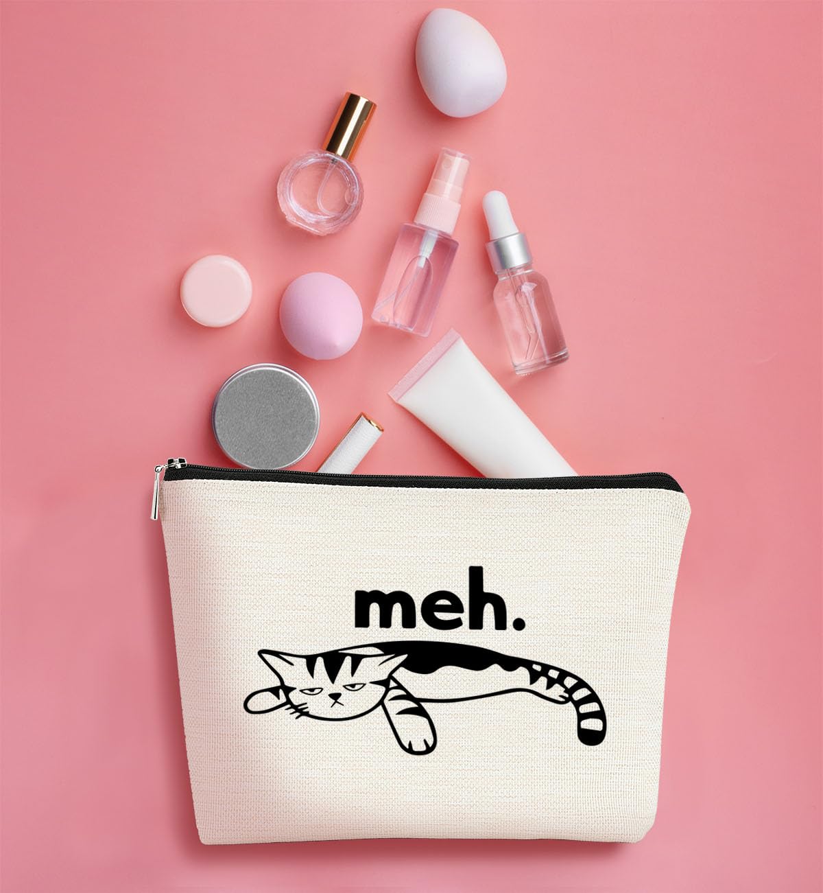 BARPERY Cat Gifts for Cat Lovers Cats Small Makeup Bag,Sanitary Napkin Storage Bag, Menstrual Cup BARPERYAu supplements