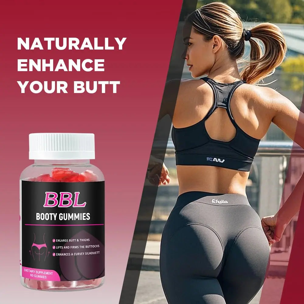 Aromlife BBL Gummies for Women, Pack of 3, Bear Shape Booty Gummies with Herbal Ingredients, BBL Vitamin Gummy with Fenugreek, Asian Ginseng, Motherwort, Saw Palmetto, Anise Seed & Vitamin C Aromlifenz supplements