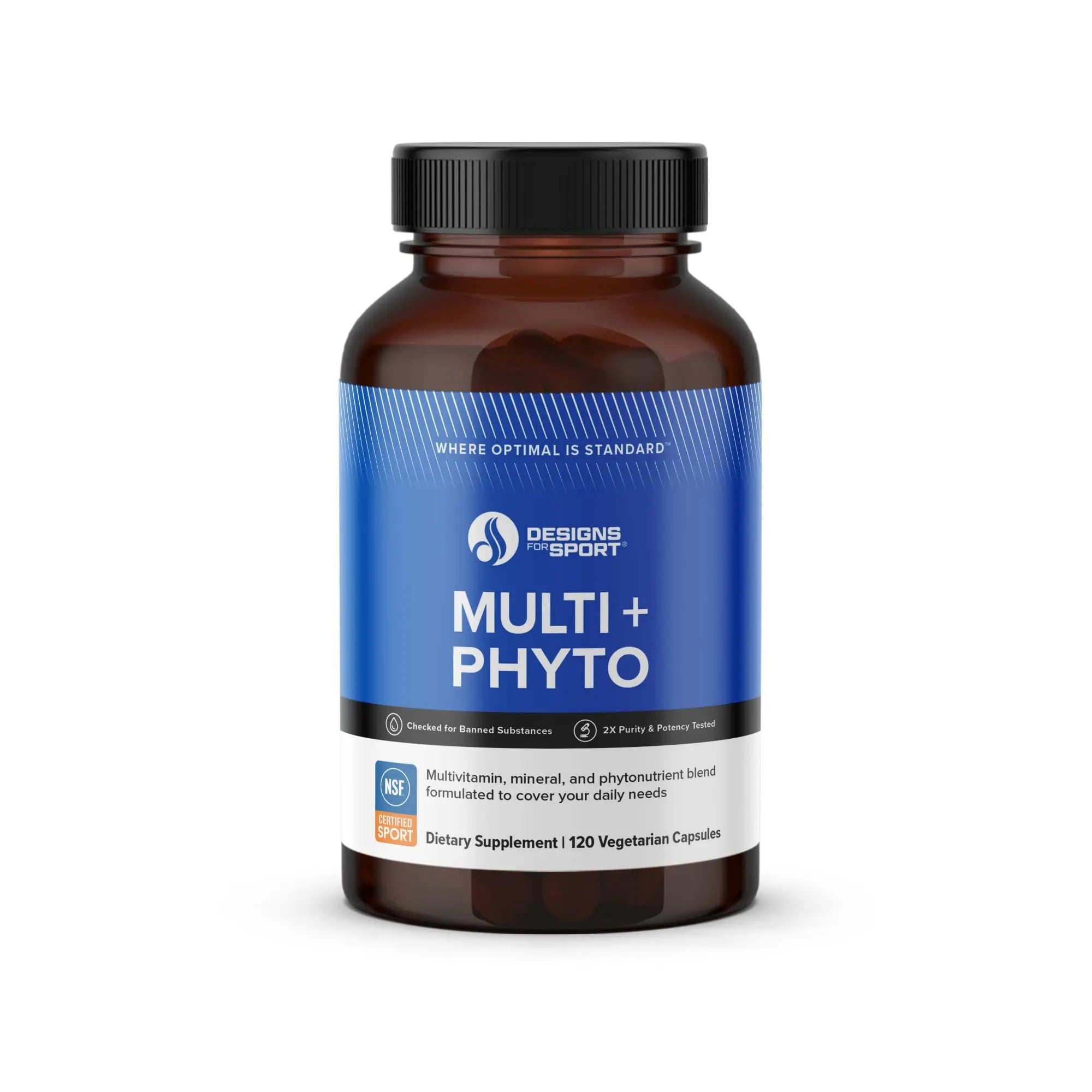 Designs for Sport Multi Plus Phyto - Comprehensive Multivitamin & Phytonutrient Blend - Nutrition for Athletes - Highly Absorbable Vitamins Designs for SportAu supplements