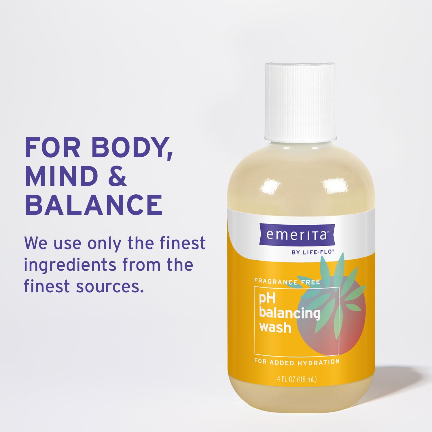 Emerita by Life-flo pH Balancing Feminine Wash, Hydrating Cleanser Soothes Delicate Areas EmeritaAu supplements