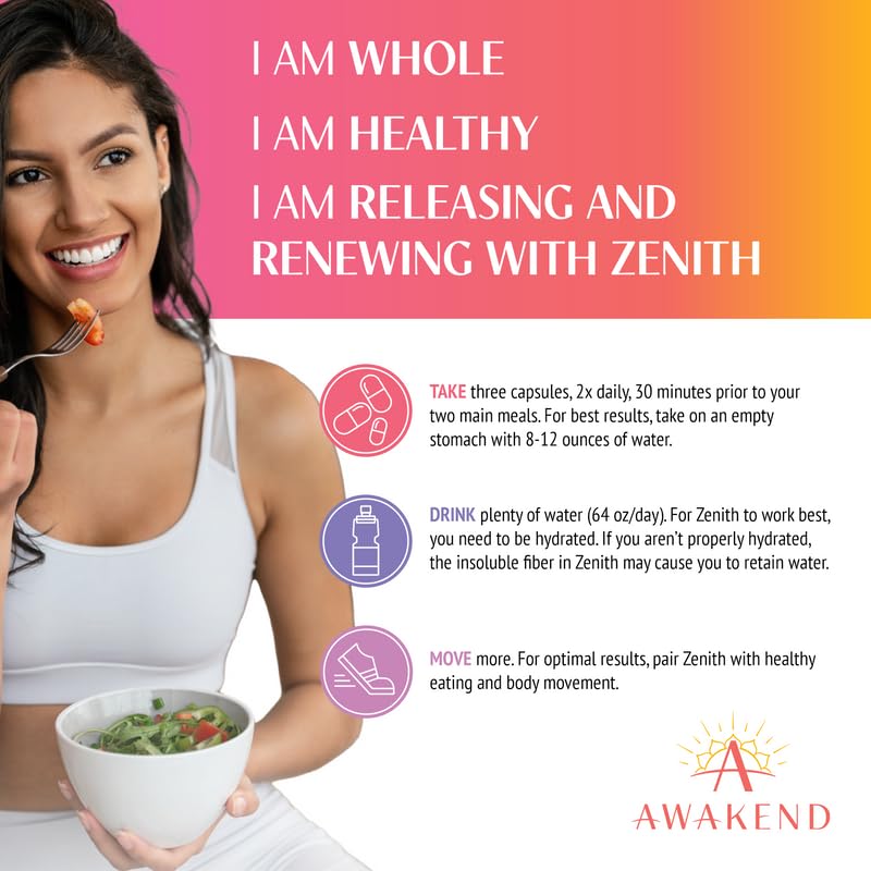 Awakend Leptin Supplement - Start Taking No Stimullants, All Natural Polysaccharides AWAKEND NATIONUS supplements