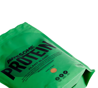 Chocolate Nut Awesome Protein Powder by Ben Coomber | 1kg Vegan Organic Flavoured Protein Ben CoomberUS supplements