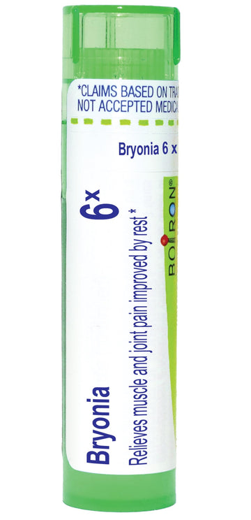 Boiron Bryonia 6X Homeopathic Medicine for Muscle & Joint Pain - 80 Pellets BoironAu supplements