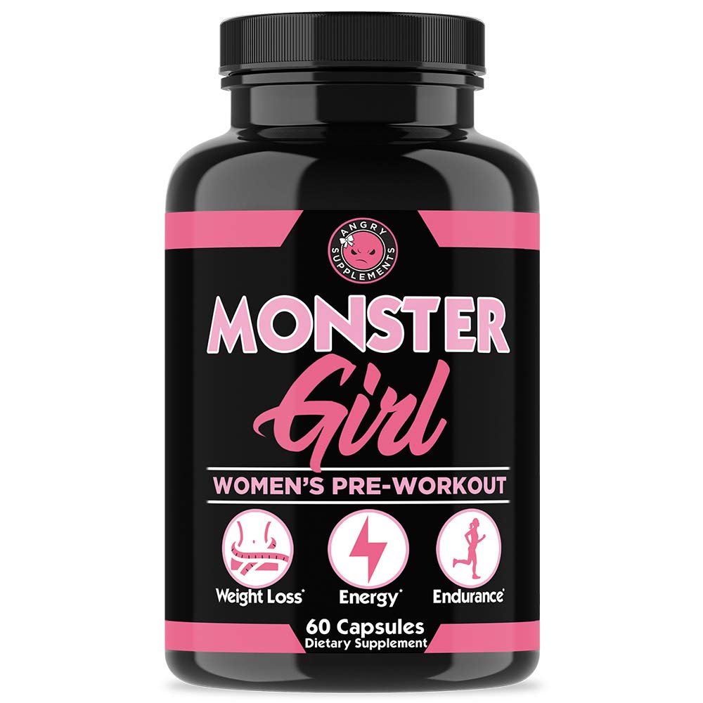 Angry Supplements Monster Girl, Women’s Pre-Workout + Recovery, Apple Cider Vinegar Angry SupplementsAu supplements