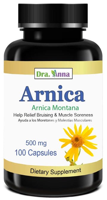 Arnica Montana Capsules 500mg 100 Capsules DRA. ANNAAu supplements